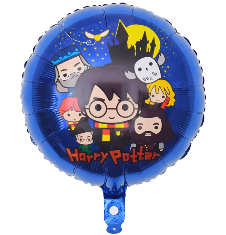 Balon foliowy Harry Potter 45cm okrągły dwustronny