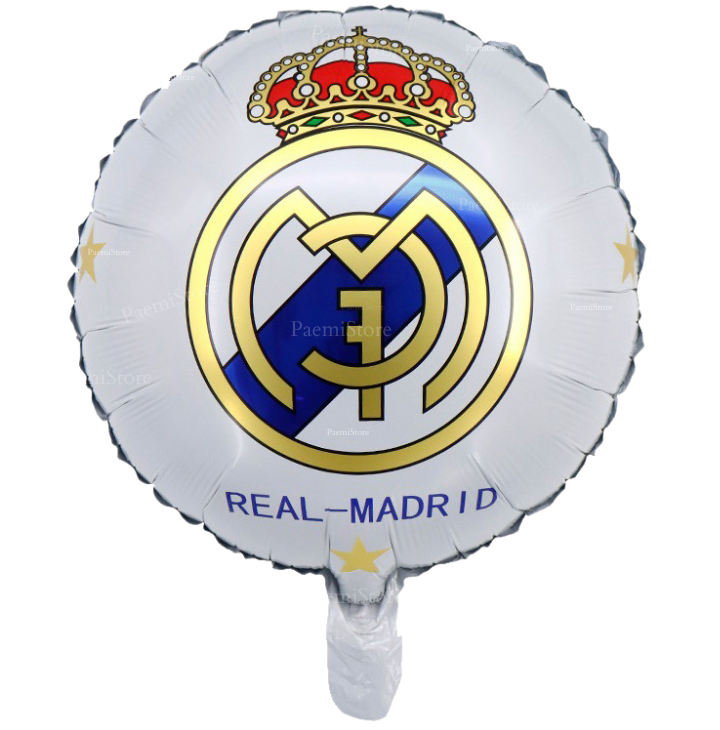 Balon foliowy Real Madryt 45cm okrągły piłka nożna