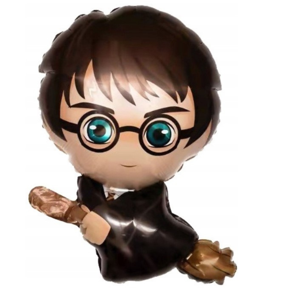 Balony foliowe i lateksowe Harry Potter 17szt. zestaw urodziny Hogwart