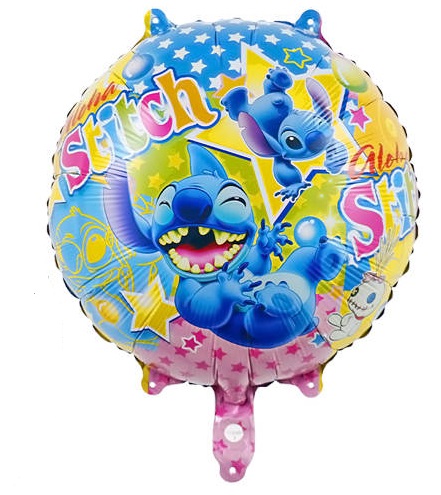 Balon foliowy Lilo & Stitch Sticz Angel 45cm okrągły