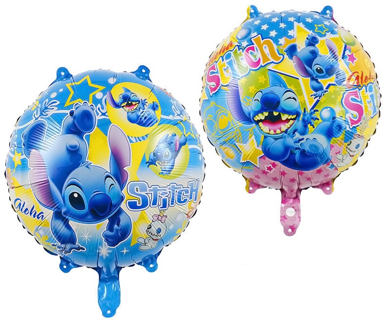Balon foliowy Lilo & Stitch Sticz Angel 45cm okrągły