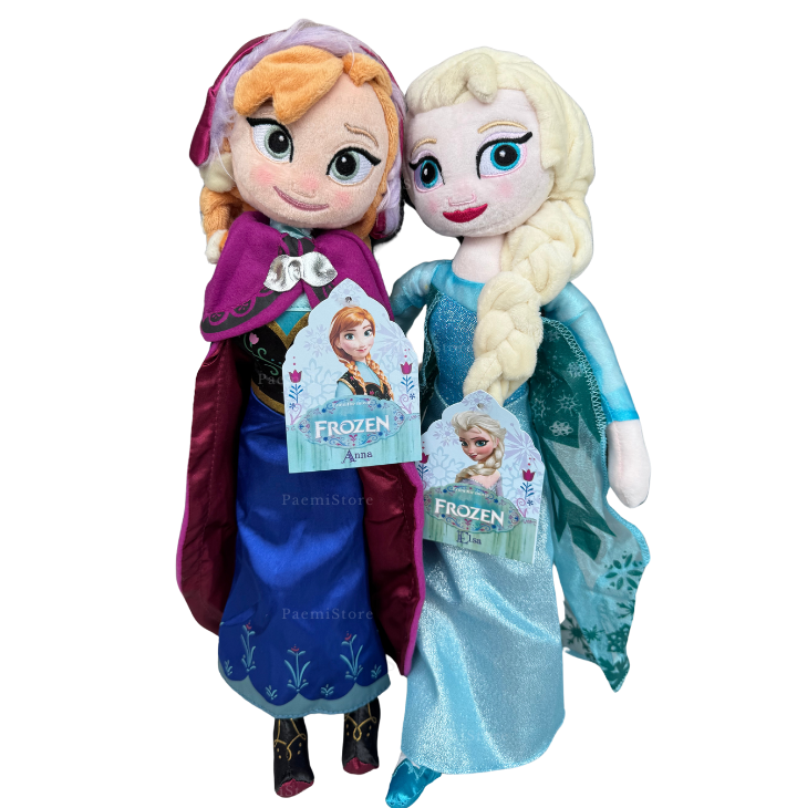 Maskotka Elsa i Anna Kraina Lodu Frozen zestaw 2szt.