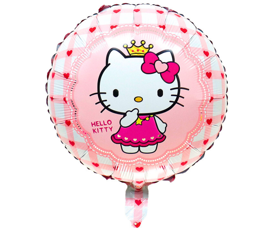 Balon foliowy Hello Kitty 1szt. urodziny dekoracja