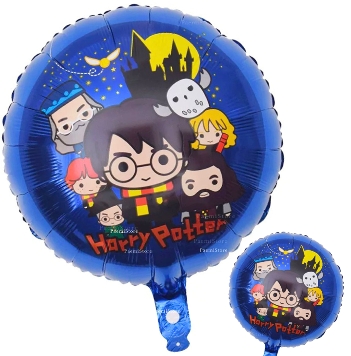 Balon foliowy Harry Potter 45cm okrągły dwustronny