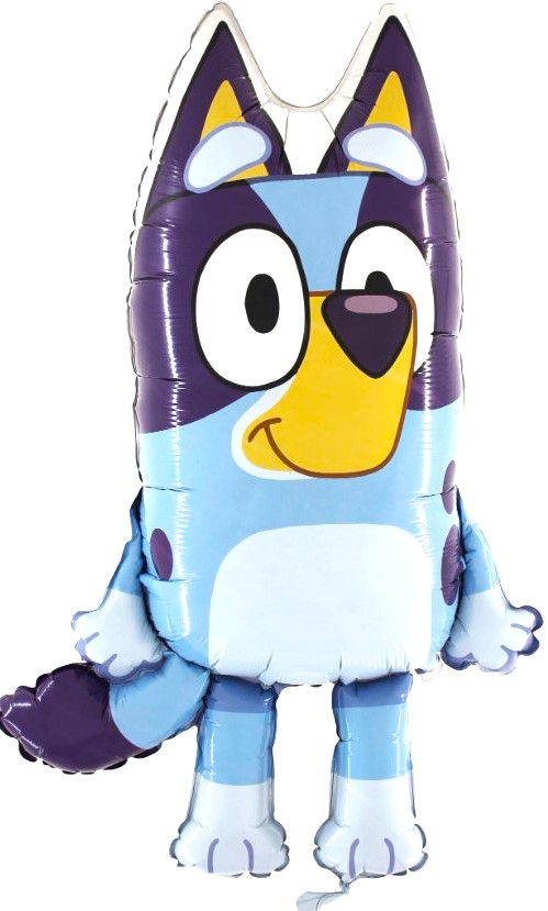 Balon foliow Bluey piesek niebieski 1szt.