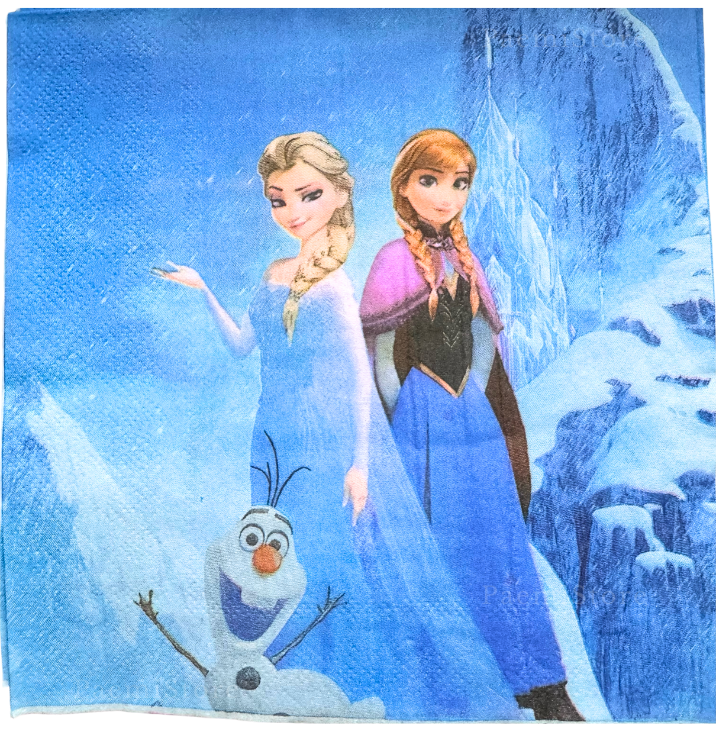 Serwetki Kraina Lodu Frozen Elsa Olaf 20szt.