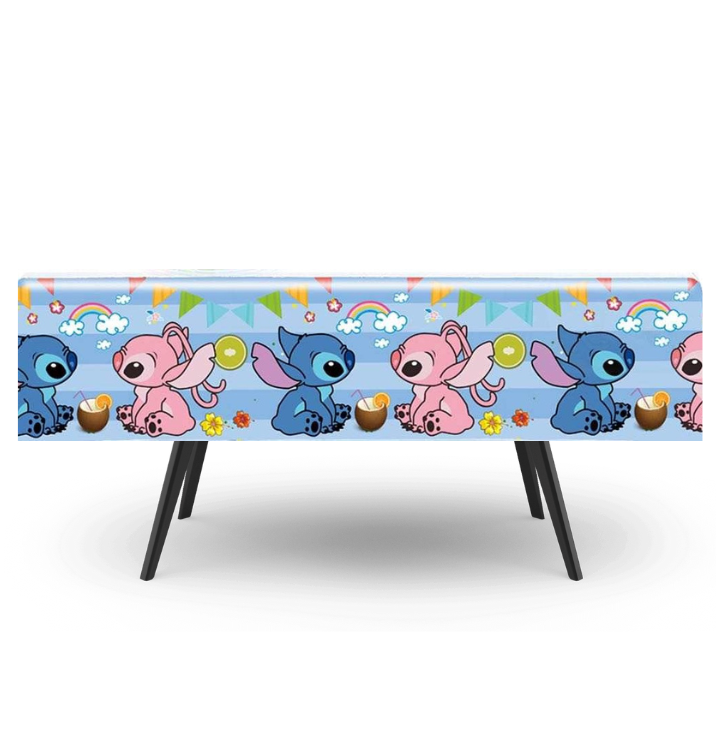 Obrus foliowy Lilo & Stitch 175x105cm urodziny dekoracja Sticz