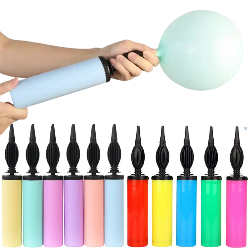 Pompka ręczna do pompowania balonów 1szt. mix