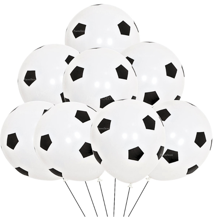 Balony lateksowe Piłka nożna zestaw 8szt. Football
