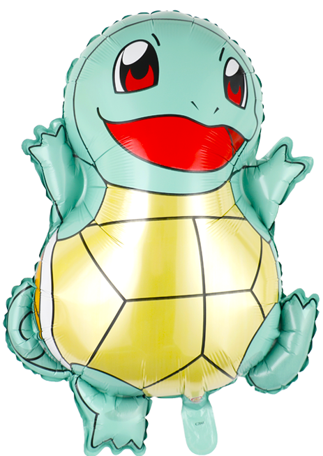 Balon foliowy Squirtle 65cm Pokemon Go urodziny