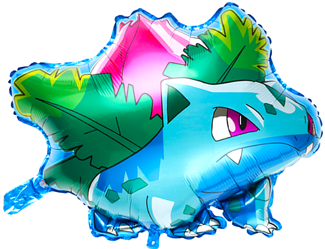 Balon foliowy Bulbasaur 65cm Pokemon Go urodziny
