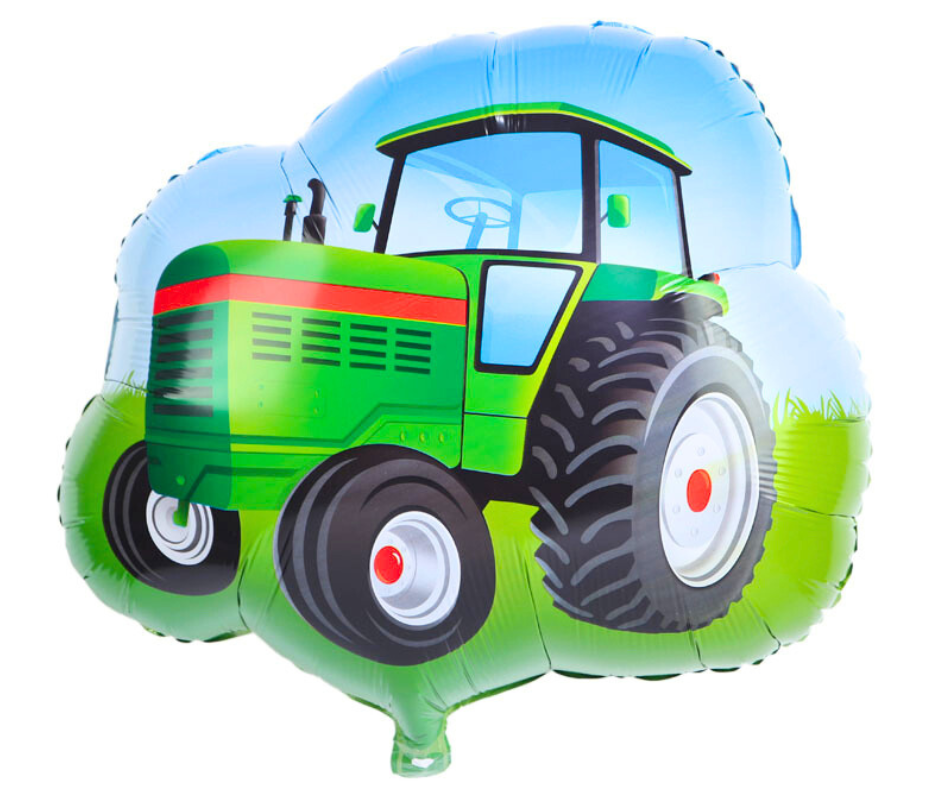 Balon foliowy Traktor 1szt. urodziny dekoracja