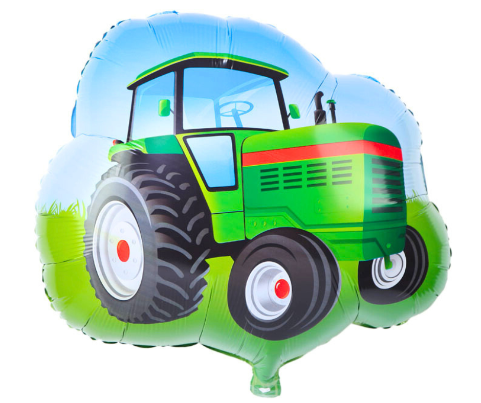 Balon foliowy Traktor 1szt. urodziny dekoracja
