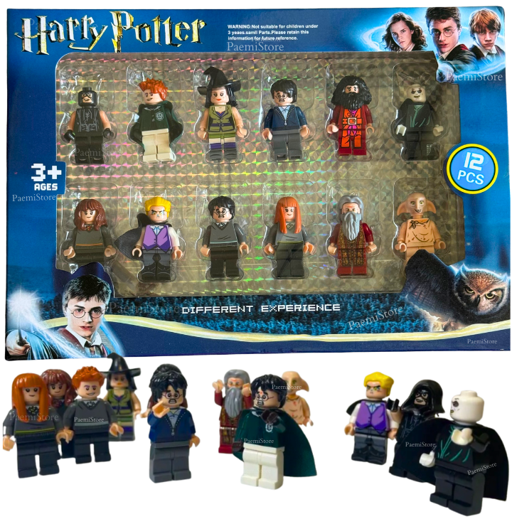 Figurki klocki Harry Potter 12szt.