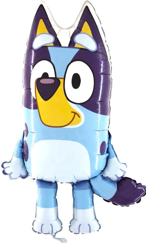 Balon foliow Bluey piesek niebieski 1szt.