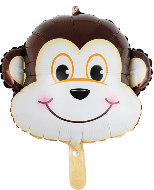 Balony foliowe zestaw Zwierzęta Safari 4szt. urodziny dekoracja