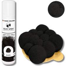 Barwnik spożywczy w sprayu czarny 100ml black