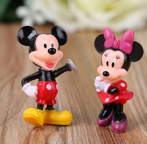 Figurki klocki Myszka Mickey Minnie 6szt.
