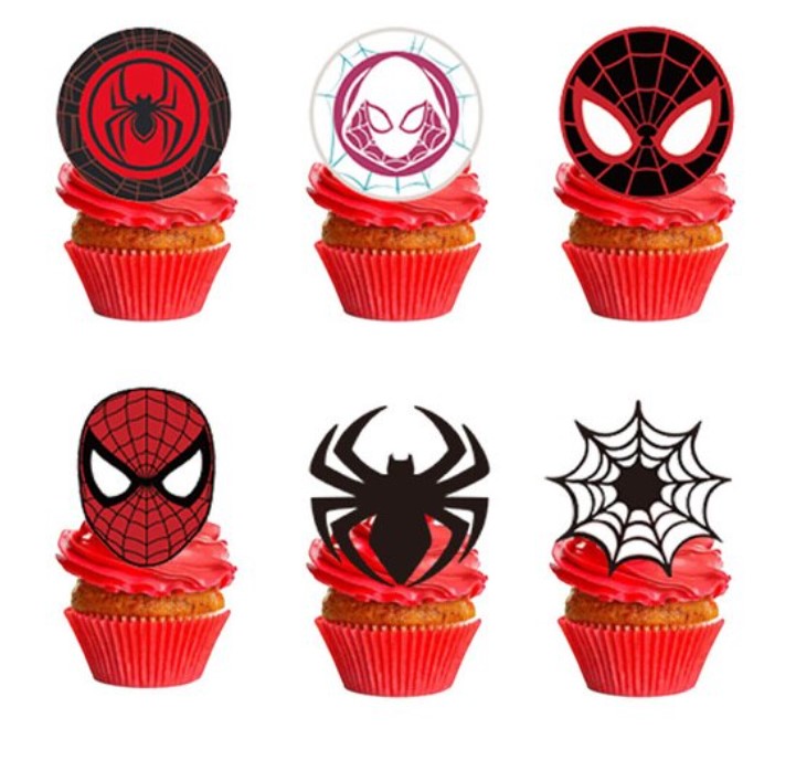 Toppery pikery Spiderman Spidey Avengers Marvel zestaw 6szt.