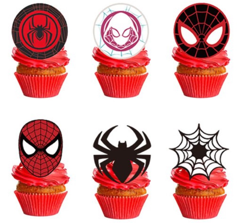 Toppery pikery Spiderman Spidey Avengers Marvel zestaw 6szt.