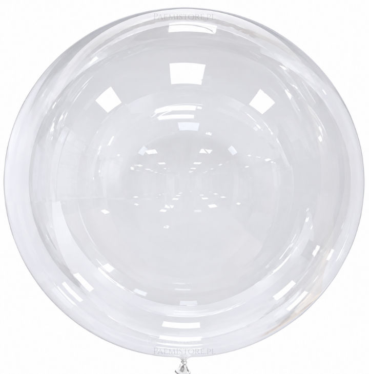 Balon Bobo 60cm Kula bubble przezroczysty transparentny 24cale